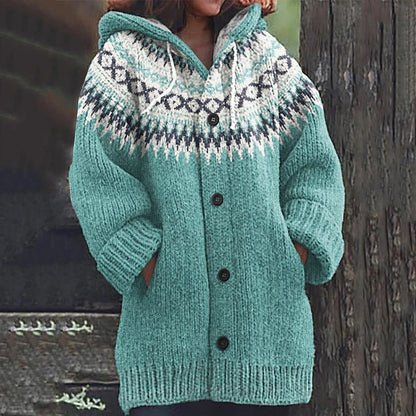 Paz® | Strickjacke aus gestrickter Wolle