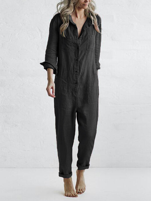 Wendula® | Jumpsuit mit Knopfleiste