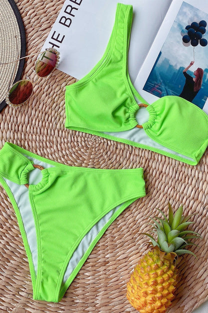 Alba® | Bikini mit einem Träger und hoher Taille