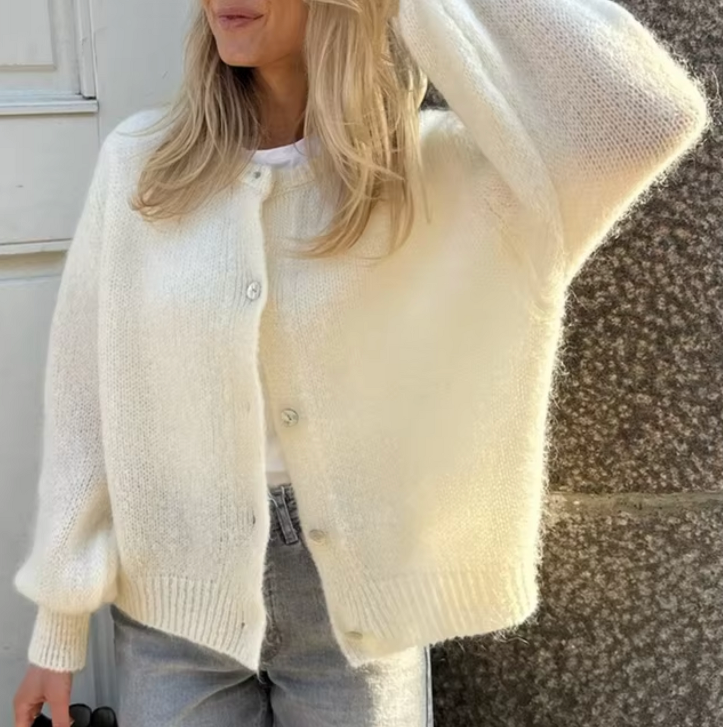 Paz® | Strickjacke mit Knopfleiste