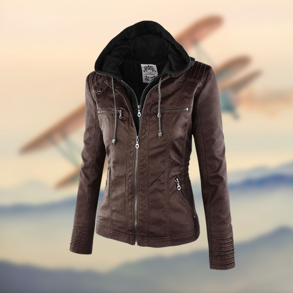 Amara® | Elegante Lederjacke