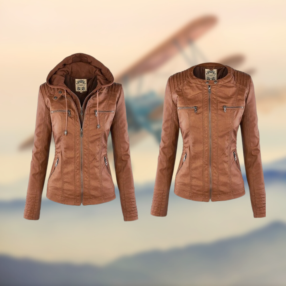 Amara® | Elegante Lederjacke