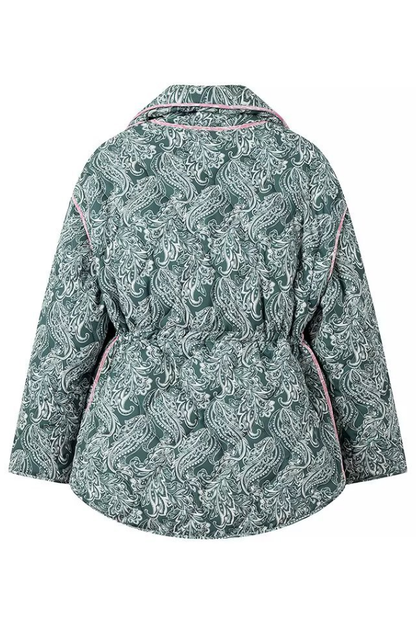 Zuleyka® | Modische und lässige, lockere, langärmlige Jacke aus Baumwolle mit Print