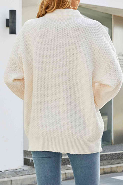 Olga® | Langärmliger Pullover mit Zopfmuster