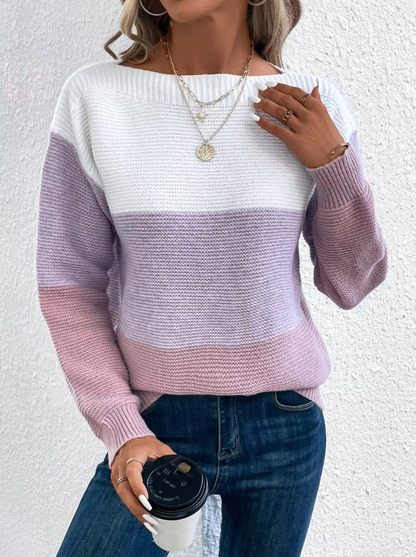 Rafaela® | Dreifarbiger Strickpullover