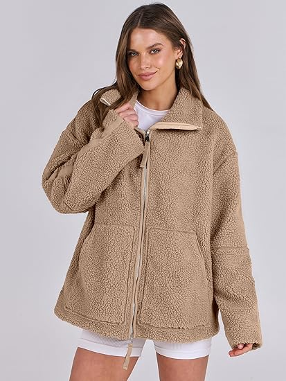 Verónica® | Elegante oversized warme Jacke für Frauen