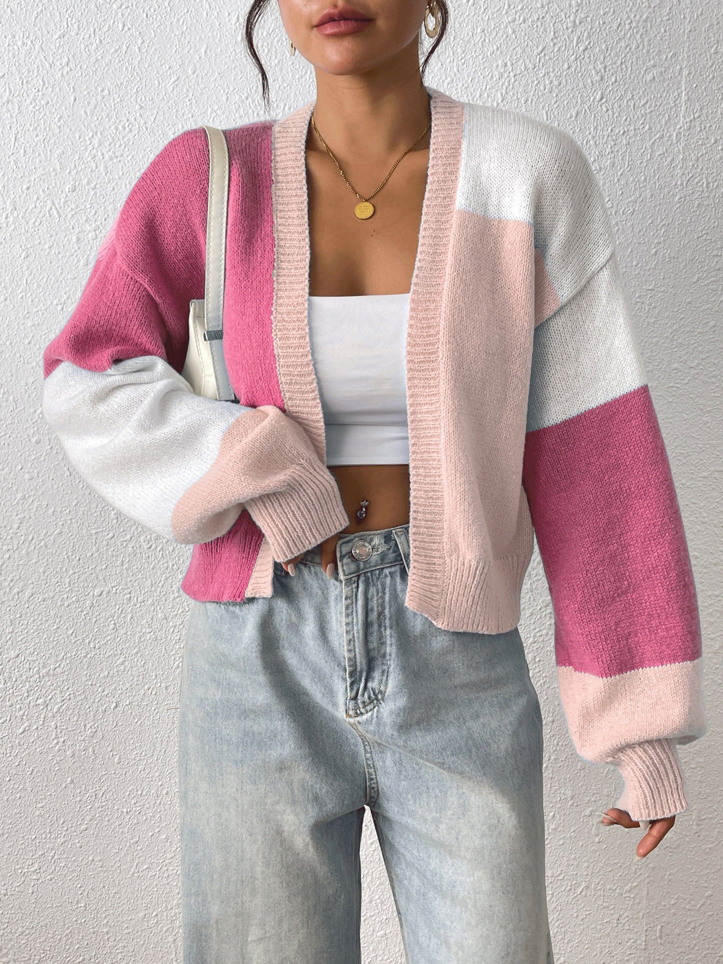 Ramona® | Farbeblock-Cardigan