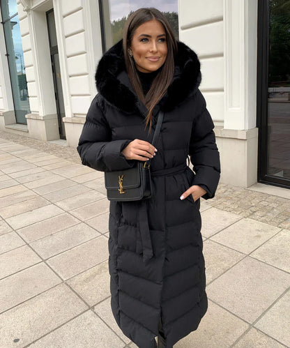 Xandra® | Kuschelige Winter Langjacke