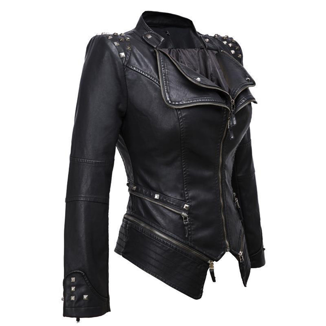 Olga® | Mondlicht Eleganz Gothic Slim Fit Jacke