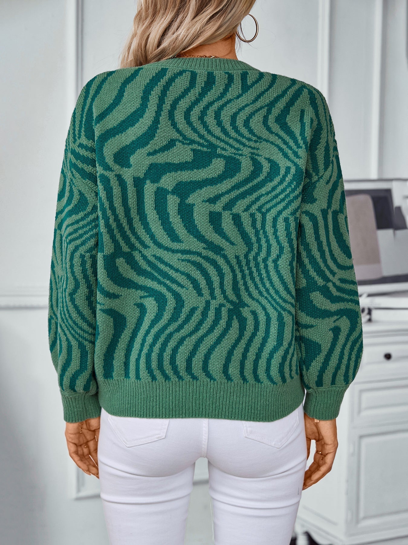 Walburga® | Strickpullover mit stilvollem Muster