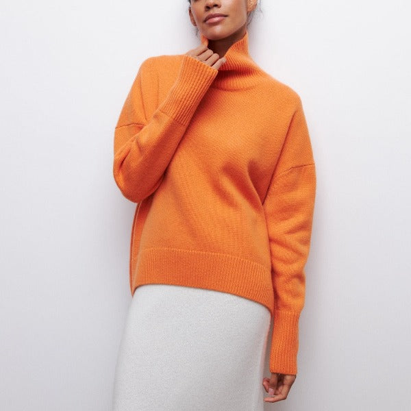 Yvonne® | Rollkragen-Strickpullover