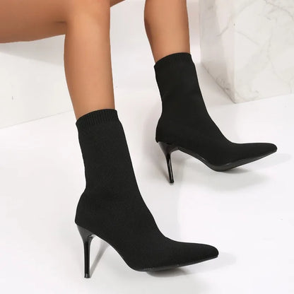 Perla® | Sexy High Heel Sockstiefel