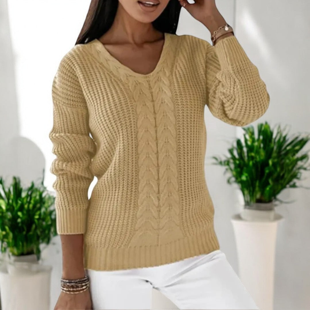 Abigail® | Eleganter Zopfmuster-Pullover