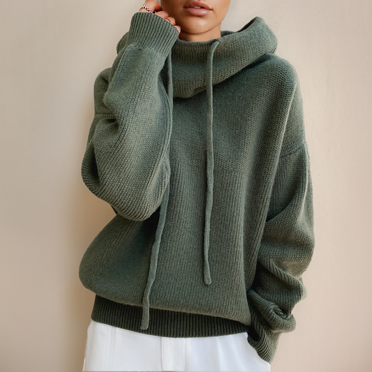 Paz® | Kapuzenstrickpullover