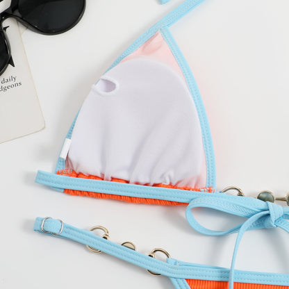 Aisling® | Brasilianisches Bikiniunterteil und Triangel-Oberteil, Sunset Edition