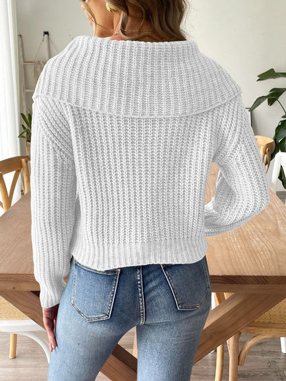 Olga® | Langarmpullover mit Zopfmuster