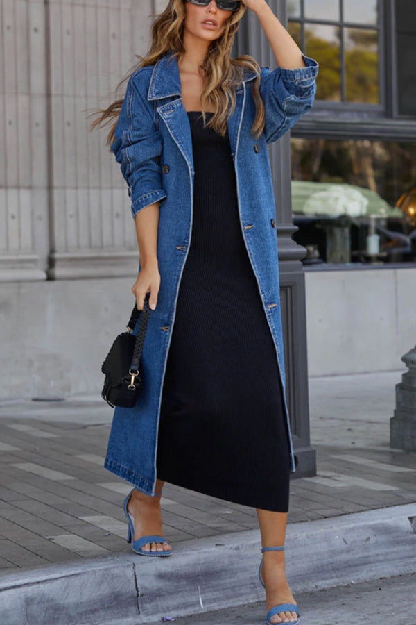 Zoe® | Chandry Denim-Trenchcoat