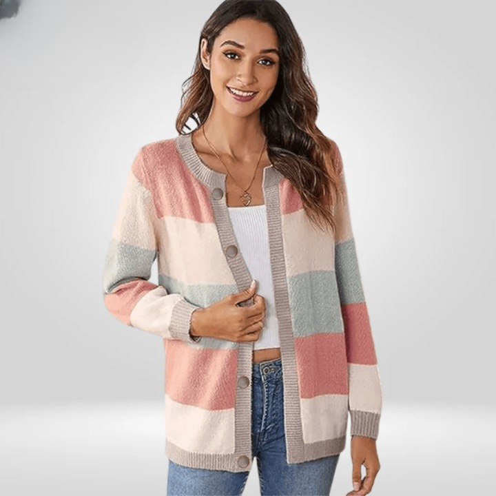 Oriana® | Bequemer weicher Kaschmir-Cardigan