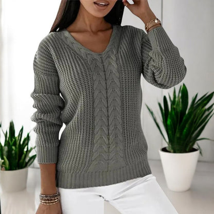 Abigail® | Eleganter Zopfmuster-Pullover