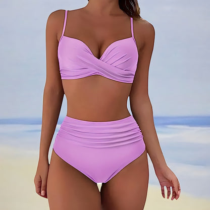 Emma® | Eleganter Bikini mit hoher Taille