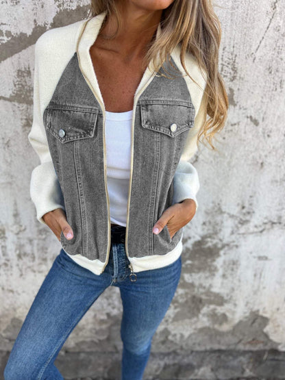 Xara® | Moderne Jacke mit Jeansstoff