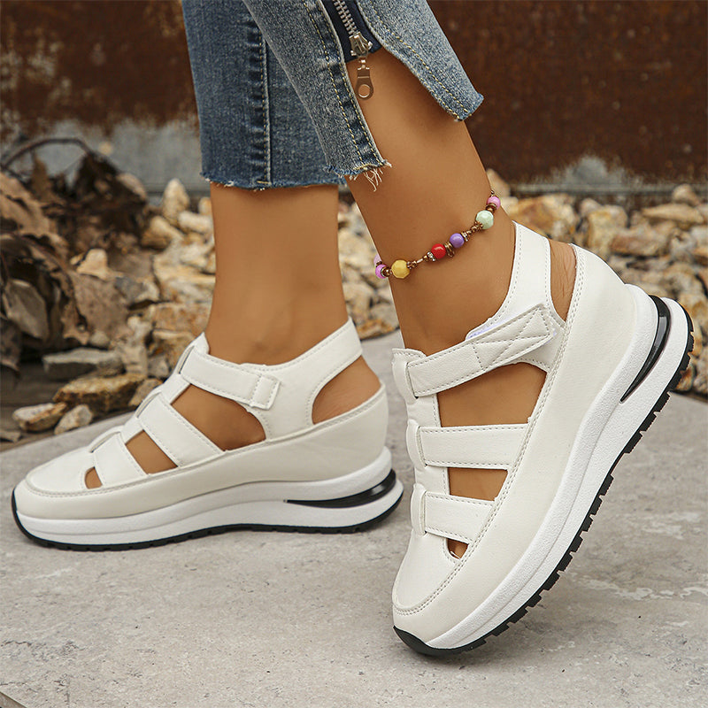 Renata® | Orthopädische Sneaker-Sandalen aus pflanzlichem Leder