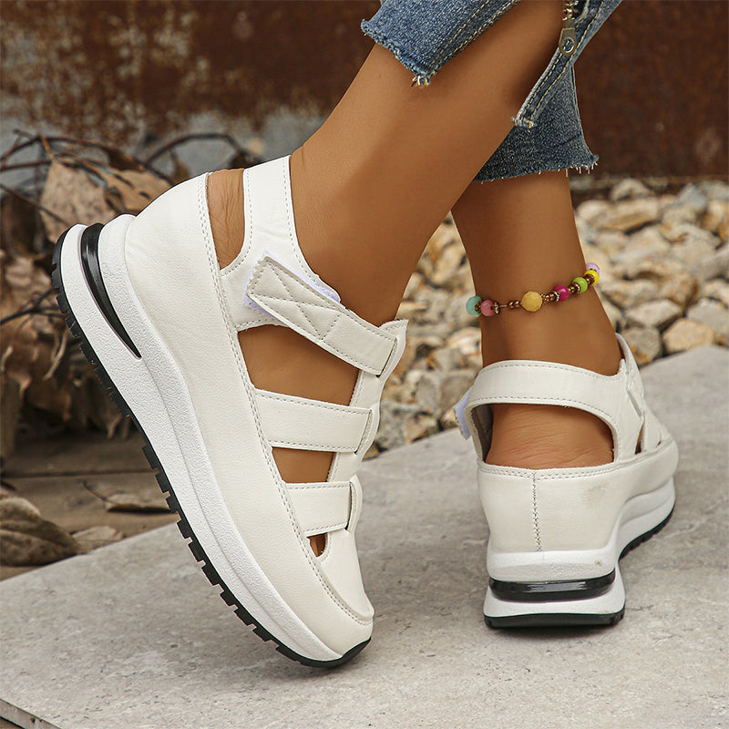 Nina® | Urbane Sandalen mit geschlossener Zehenpartie