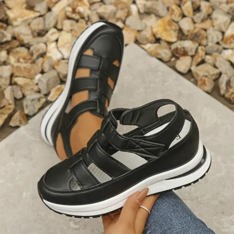 Nina® | Urbane Sandalen mit geschlossener Zehenpartie