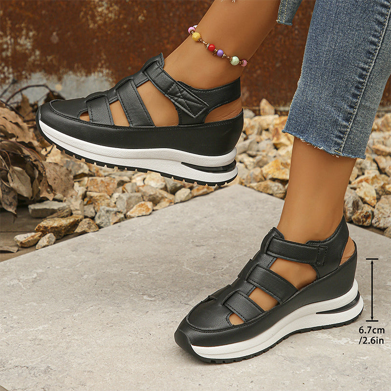 Nina® | Urbane Sandalen mit geschlossener Zehenpartie