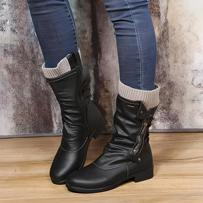 Hedwig® | Braune Lederstiefel (Neue Kollektion)